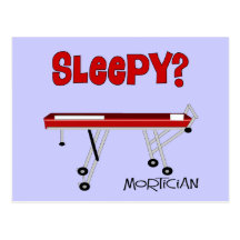 Funny Mortician Gifts Postcards