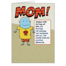Funny Mother's Day card