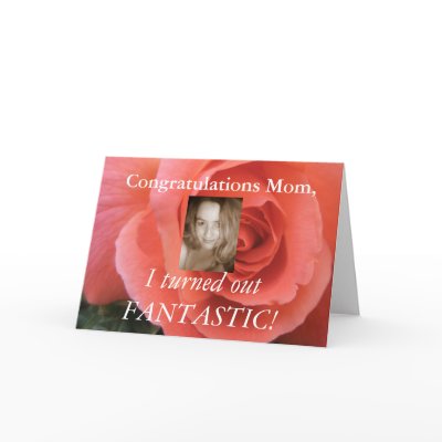 Funny Mothers Day Card - Add your own photo! by lollypopgirrrl