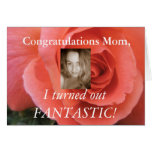 Funny Mothers Day Card - Add your own photo! cards