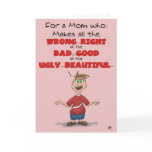 Funny Mothers Day Cards: All the Wrong Right