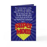 Funny Mother's Day Cards, Super Mom