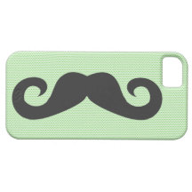 Funny Moustache iPhone 5 Case
