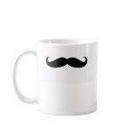 funny moustache mug