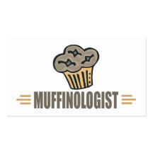 Funny Muffin Business Card Templates