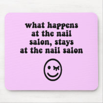 Funny nail salon