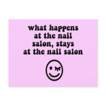 Funny nail salon