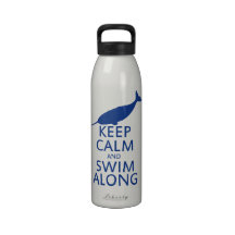 Funny Narwhal Humour Reusable Water Bottles