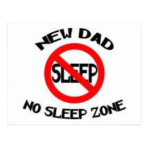 Funny New Dad Post Card