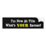 Funny New Driver Bumper Sticker