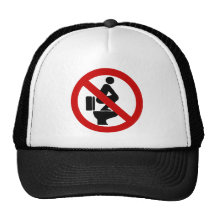 Funny NO Feet on the Seat ⚠ Thai Sign ⚠ Trucker Hats