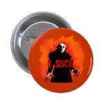 Funny Nosferatu I Suck Products Pins