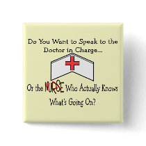 Funny Nurse Gifts Pinback Button