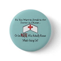 Funny Nurse Gifts Button