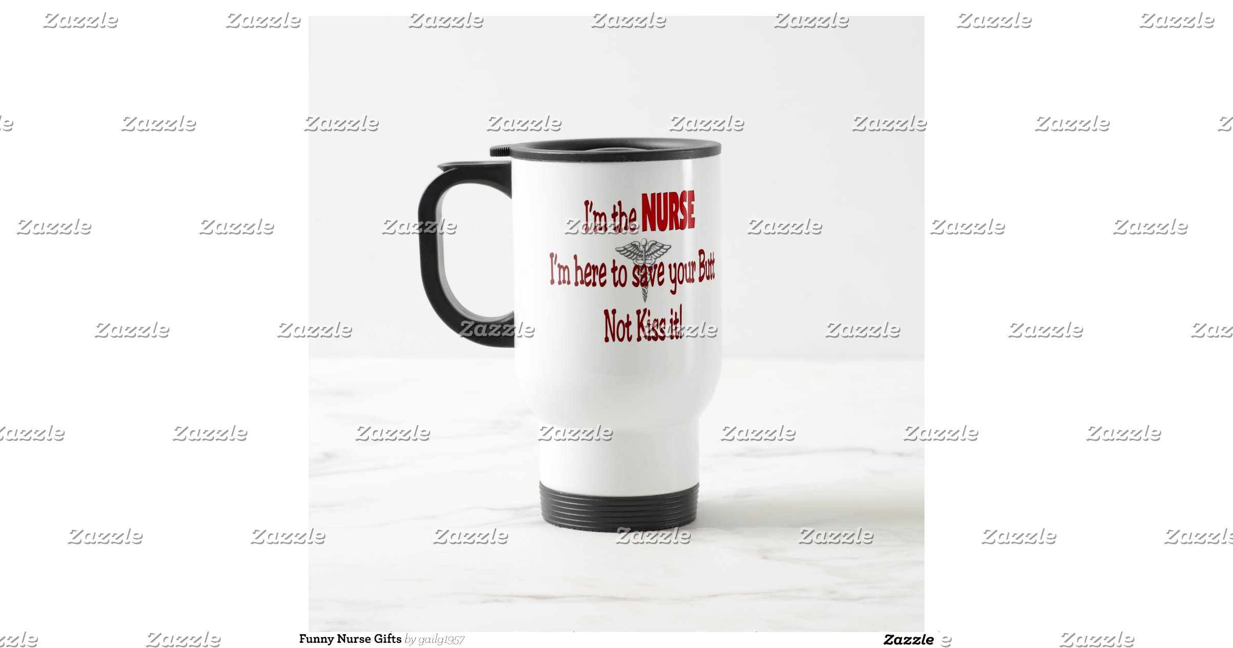 Funny Nurse Gifts Stainless Steel Travel Mug Zazzle