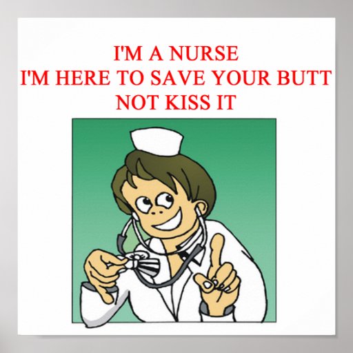 funny nurse joke posters