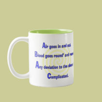 Funny Nurse or Respiratory Therapy Gifts mugs