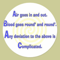 Funny Nurse or Respiratory Therapy Gifts stickers