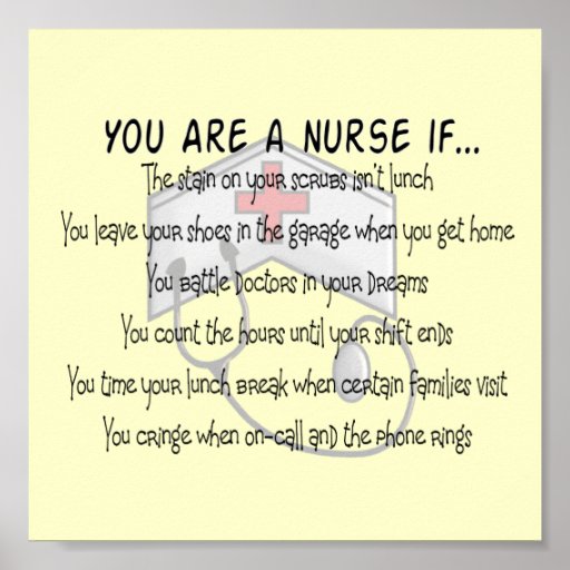 funny_nurse_poster_you_are_a_nurse_if ...