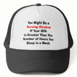 Funny Nursing Student Gifts Trucker Hats