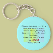 Funny Nursing Student Gifts keychains