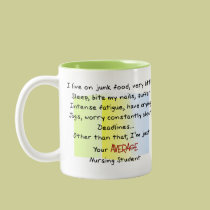 Funny Nursing Student Gifts mugs