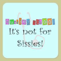 Funny Nursing Student Gifts stickers