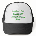 Funny Nursing Student Sayings hats