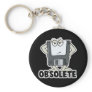 funny obsolete floppy disc key chains