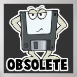 funny obsolete floppy disc posters