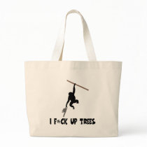 Funny,offensive slogan monkey bag