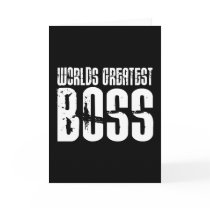 Funny Office Humour Bosses : World's Greatest Boss Cards