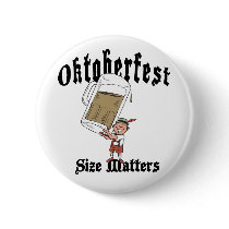 Funny Oktoberfest Drinking Button