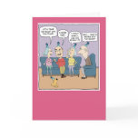 Funny Old Folks birthday card