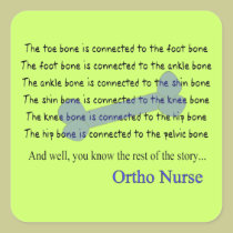Funny Orthopedic Nurse Gifts stickers
