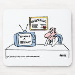 Funny Orthopedist Cartoon Mousepad