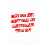 Funny Orthopedist Pick-Up Line Postcards