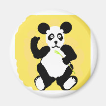 Funny Panda Refrigerator Magnets