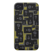 Funny Paparazzi iPhone 4 Case Barely There. Green