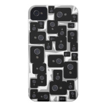 Funny Paparazzi iPhone 4 Case Barely There. White