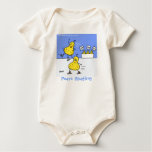 Funny Pears Figure Skating Cartoon Baby t-shirts
