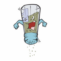 funny pepper shaker cartoon character cut outs