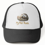 funny pet rock mesh hat