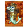 Funny Pharaoh Fish Greeting Cards