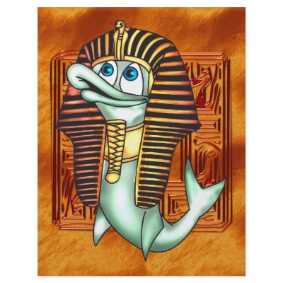 Funny Pharaoh Fish Custom Flyer by sagart1952