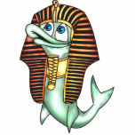 Funny Pharaoh Fish photo sculptures