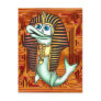 Funny Pharaoh Fish Post Card