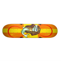 Funny Pharaoh Fish Skate Board Deck