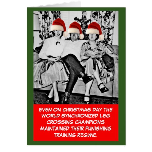 Funny photo Christmas Cards