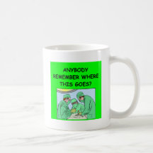 funny physician joke coffee mugs